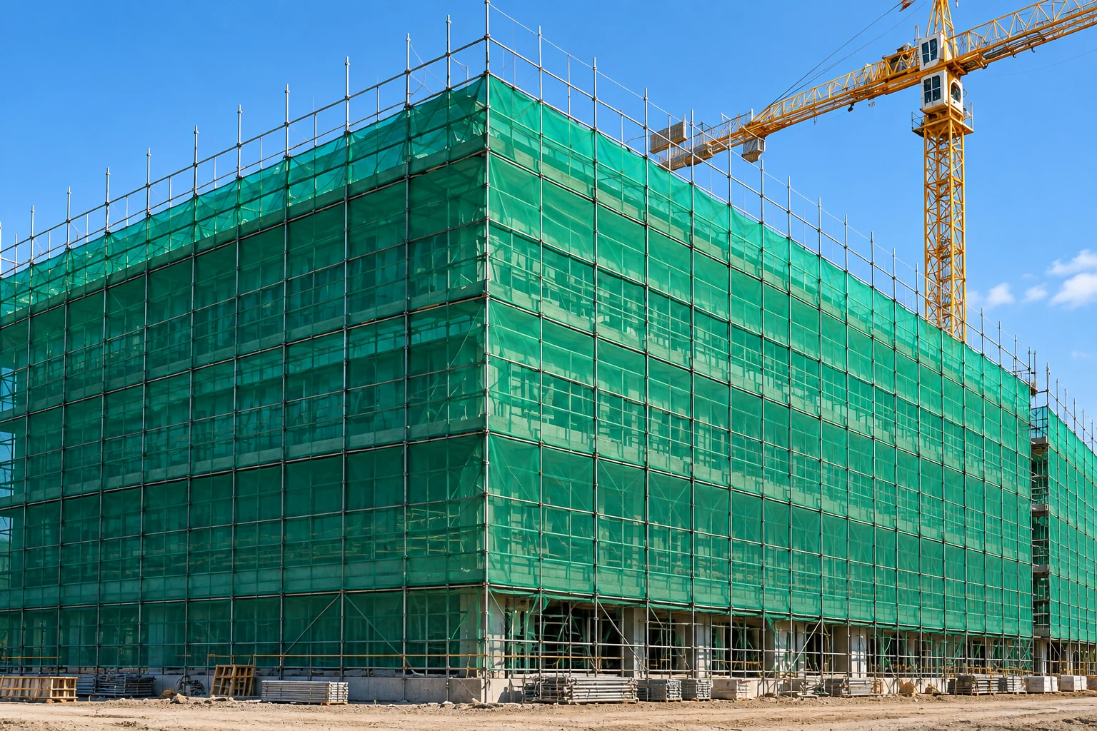 Mallas para edificación y construcción