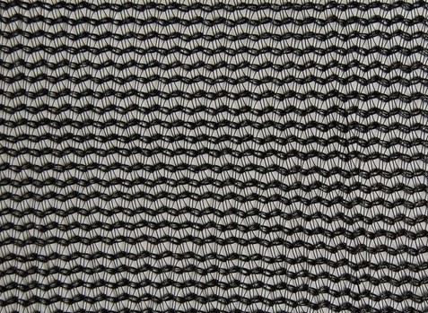 Shade netting structure and finished material